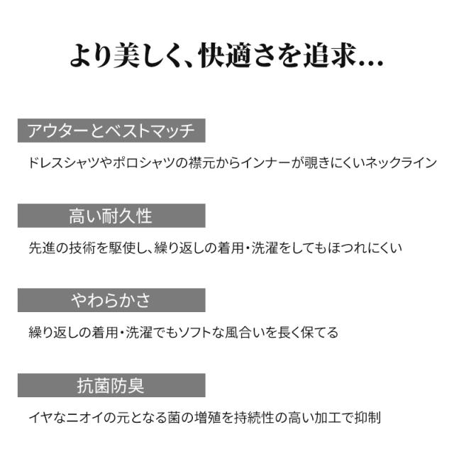 グンゼ YG インナー メンズ 長袖 vネック カットオフ ロングスリーブ M〜LL (在庫限り)