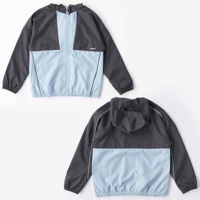 ウィンドブレーカー キッズ ジュニア 女の子 ガールズ アウター 軽量 UVカット 防風 通学 通園 羽織り 140 150 160 170