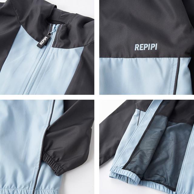 ウィンドブレーカー キッズ ジュニア 女の子 ガールズ アウター 軽量 UVカット 防風 通学 通園 羽織り 140 150 160 170