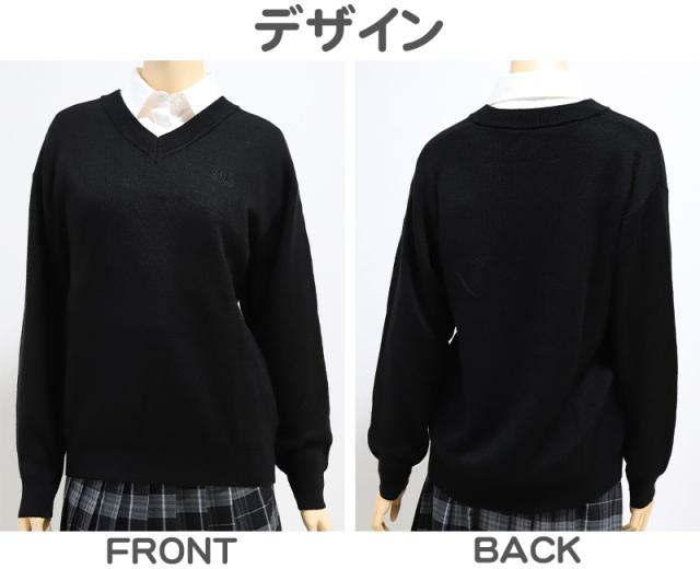 スクール セーター 女の子 薄手 制服 ニット 秋 冬 女子 かわいい シンプル 140cm 150cm 160cm
