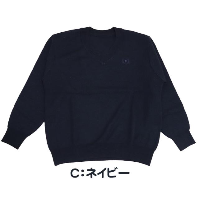 スクール セーター 女の子 薄手 制服 ニット 秋 冬 女子 かわいい シンプル 140cm 150cm 160cm