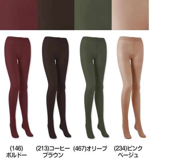 カラータイツ シアータイツ レディース 30デニール M-L・L-LL