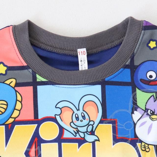 光るパジャマ 星のカービィ 長袖 男の子 キッズ パジャマ トレーナー ルームウェア 秋 冬 春 110 120 130 140 cm (在庫限り)