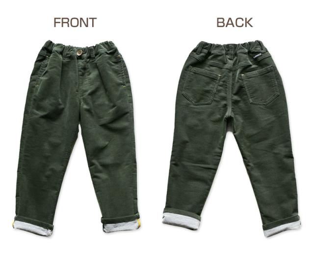 子供 コーデュロイ 長ズボン ロングパンツ ボトムス 秋冬 130〜160cm (在庫限り)