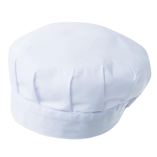 給食帽子 キッズ カラー 給食当番 小学校 中学校 保育園 幼稚園 小学生 中学生 スクール 白 ホワイト 青 緑 黄色 フリー/LL