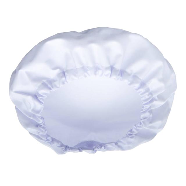 給食帽子 丸型 総ゴム キッズ カラー 給食当番 小学校 中学校 保育園 幼稚園 小学生 中学生 スクール 白 ホワイト 青 緑 黄色 フリー/LL