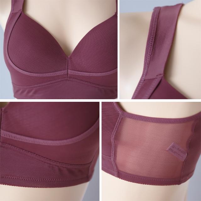 下着 レディース バストアップ ブラ メッシュ 通気性 M L LL (在庫限り)