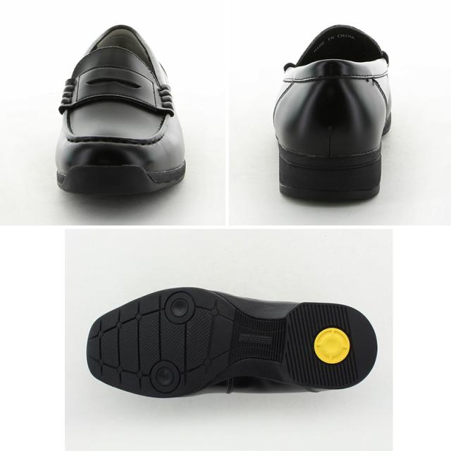 ローファー 合皮 女子 レディース 学生靴 通学靴 通学履き 外履き スクール 21cm〜26.5cm (送料無料) (取寄せ)