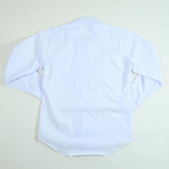 男子 中学生 長袖 開襟シャツ 学生服 S〜3L (取寄せ)