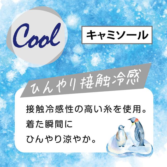 キャミソール レディース インナー 冷感 肌着 夏 接触冷感 アツギ LL (在庫限り)