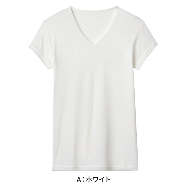 アセドロン Vネック Tシャツ グンゼ 鹿の子 クールマジック メンズ M〜LL