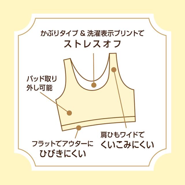 ノンワイヤーブラ ブラジャー ハーフトップ シームレス ブラ ひびきにくい ひびかない レディース アツギ M〜4L