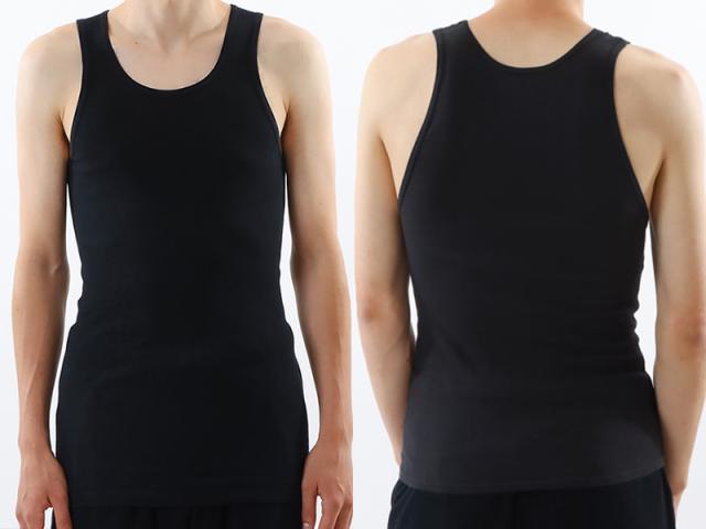 ヘインズ タンクトップ メンズ 肌着 2枚組 綿混 M L LL 3L 4L 5L
