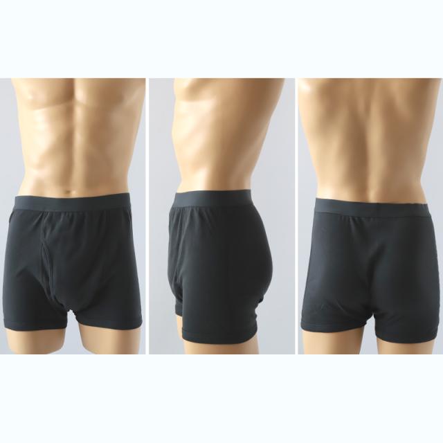 大きいサイズ 失禁ボクサーパンツ 尿漏れパンツ 男性用 20cc 綿100 3L