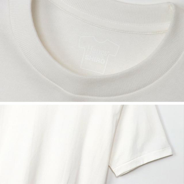 ヘインズ Tシャツ SHIRO 綿100% メンズ レディース ビジネス インナー S M L XL XXL パックT
