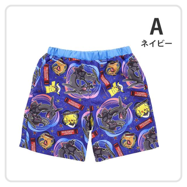 ポケモン 水着 男の子 キッズ サーフパンツ 海パン 子供 ポケットモンスター 男児 海水パンツ キャラクター 110〜130cm