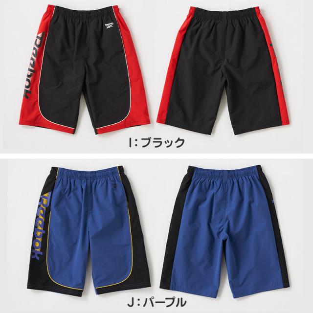 スクール水着 男の子 サーフパンツ キッズ シンプル Reebok 130 140 150 160 170 (在庫限り)