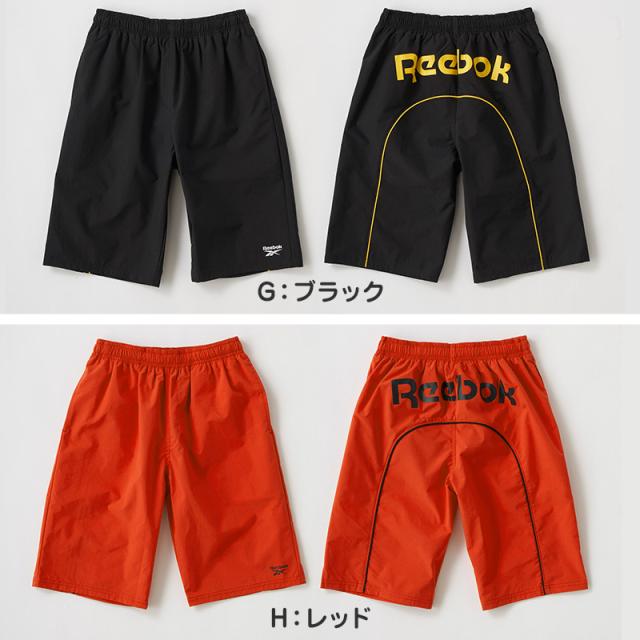 スクール水着 男の子 サーフパンツ キッズ シンプル Reebok 130 140 150 160 170 (在庫限り)