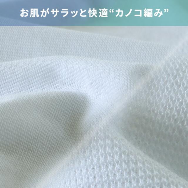 BVD インナー 半袖 メンズ tシャツ カノコ メッシュ 丸首 2枚組 M〜LL