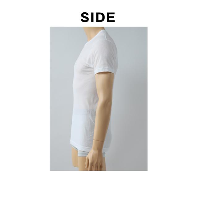 BVD インナー 半袖 メンズ tシャツ カノコ メッシュ 丸首 2枚組 M〜LL