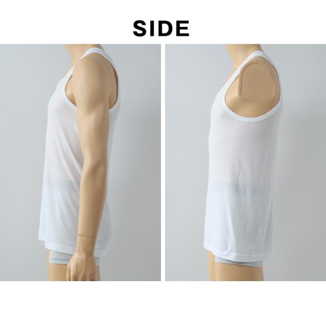 BVD ランニング シャツ タンクトップ 鹿の子 メッシュ メンズ インナー 2枚組 M〜LL