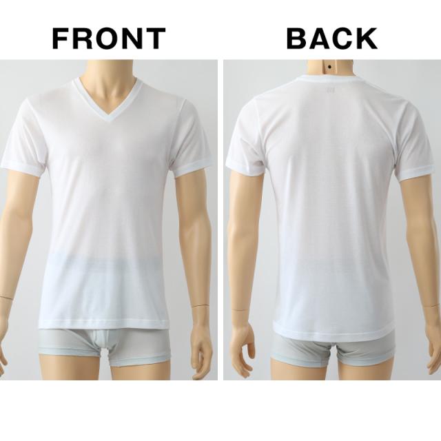 BVD メンズ インナーシャツ 半袖 vネック tシャツ 下着 2枚組 M〜LL (在庫限り)