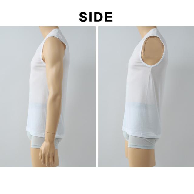 BVD インナー メンズ ノースリーブ vネック スリーブレス 2枚組 M〜LL