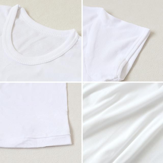 男の子 子供 半袖 インナー 綿100 2枚組 100cm〜160cm