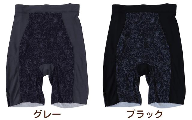 瞬間ほそ見えパンツ ロングガードル ハイウエスト ヒップアップ 美尻 M L LL