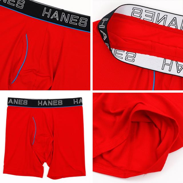 ボクサーブリーフ メンズ 下着 ヘインズ 前開き パンツ ムレ 無地 大きめ 3L 4L 5L (在庫限り)