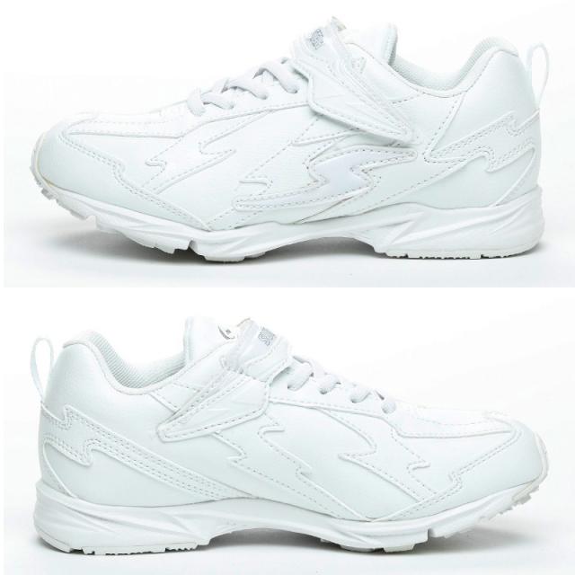 スニーカー 外履き スクールシューズ グランドシューズ 靴 通学履き 運動靴 子供靴 通学 19cm〜24.5cm (送料無料) (取寄せ)