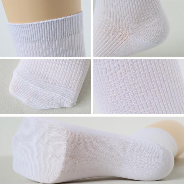 ファブリーズ スクールソックス 靴下 男子 女子 クルーソックス 無地 3足組 19-21 22-24 24-26