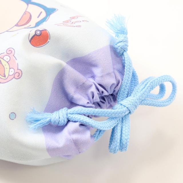 ポケモン コップ袋 巾着袋 巾着 小 給食袋 子供 入園準備 約18×22cm (在庫限り)