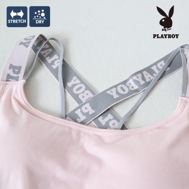 スポーツブラ ハーフトップ レディース スポブラ クロスバック 婦人 シンプル ブランド ヨガ M L LL (在庫限り)