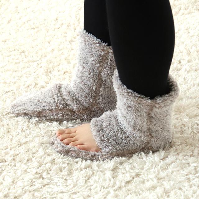 ウチコレ おやすみソックス ルームソックス レディース グンゼ 靴下 温活 暖かい ソックス ネイルケア 23-25cm