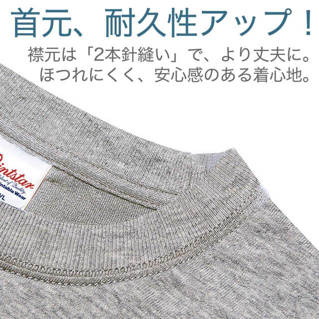 Tシャツ 長袖 ロンT 厚手 メンズ レディース 無地 綿100% ロングスリーブ 7.4オンス 大きいサイズ 部屋着 黒 白 XS〜3XL (取寄せ)