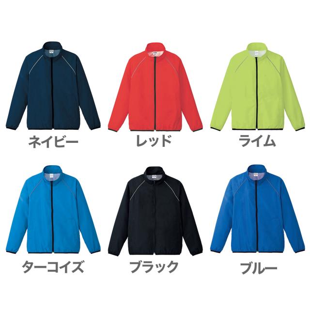 ジャケット スポーツウェア はっ水 リフレク 反射材 メッシュ 通気性 コーチ 野球 サッカー メンズ レディース XS〜2XL (取寄せ)