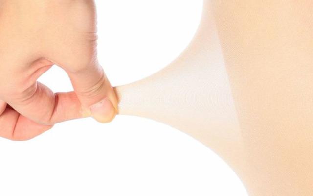 福助 薄手タイツ 30デニール ゆったり ウエストゴムなし M-L・L-LL