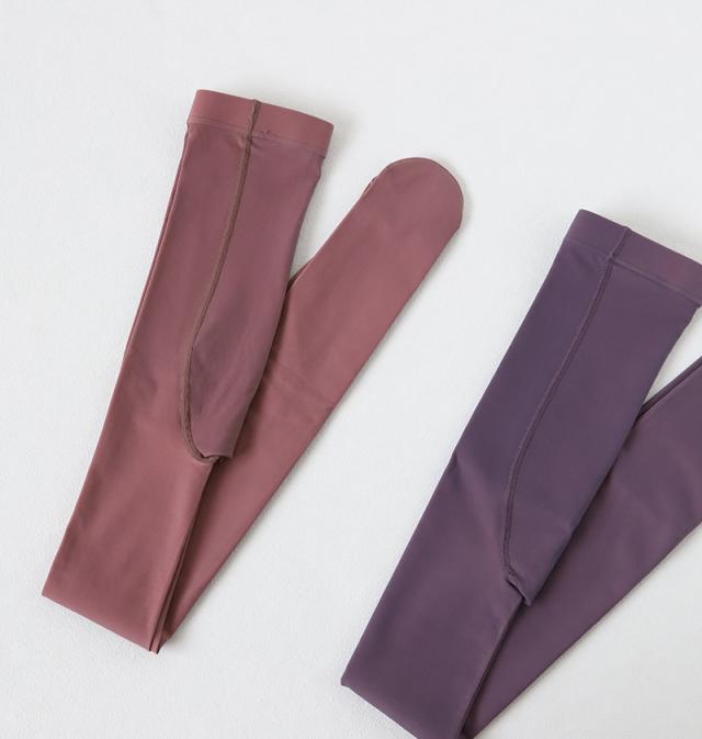 タイツ レディース フェイクタイツ 600デニール 暖かい 黒 グレー ベージュ M-L・L-LL