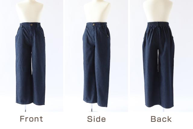 女の子 綿100% パンツ ワイドパンツ ズボン 140〜160cm