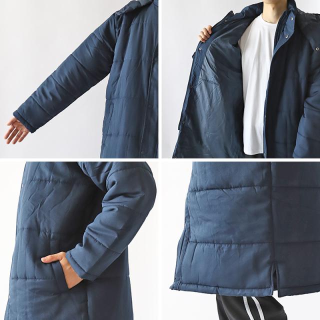 部活 ベンチコート ジュニア スポーツ サッカー ロング 男の子 キッズ 無地 M〜3L (送料無料)