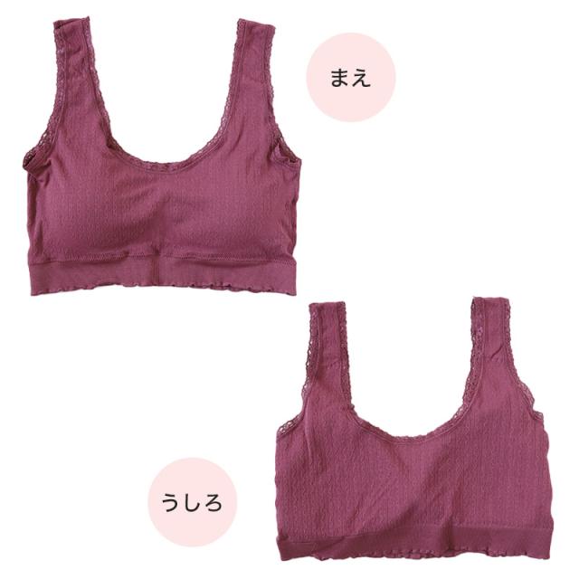 ノンワイヤーブラ ブラジャー ノンワイヤー 成型ブラ ハーフトップ ブラ レディース 大きいサイズ 3L〜5L (在庫限り)