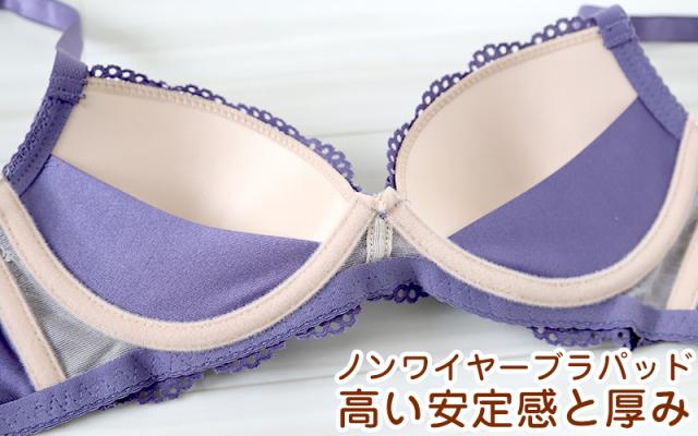 ブラジャー ショーツ セット ノンワイヤー ブラショーツ レディース S M L LL