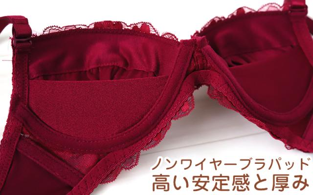 ブラジャー ショーツ セット ノンワイヤー ブラショーツ レディース S M L LL