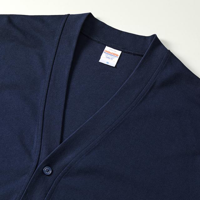 カーディガン 綿100 シンプル コットン M L XL (取寄せ)