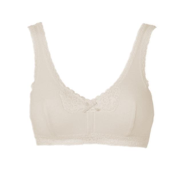 ノンワイヤーブラ ブラジャー ハーフトップ ブラ 綿 コットン レディース アツギ M L LL 3L