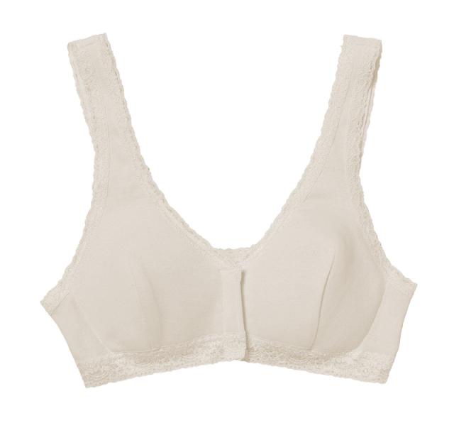 前あきブラジャー ブラジャー 前ボタン ノンワイヤーブラ ブラ レディース アツギ M L LL 3L