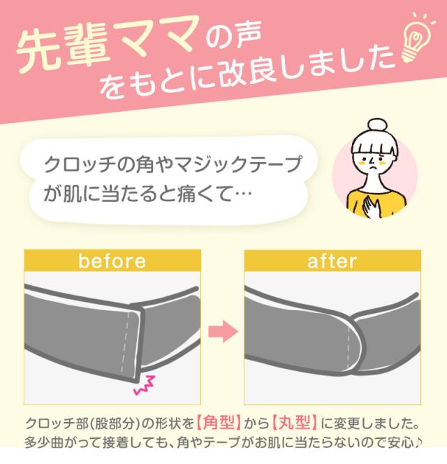 産褥ショーツ 産じょくショーツ 産後 マタニティ クロッチ開閉 マジックテープ 2枚組 M-L〜2L-3L (在庫限り)