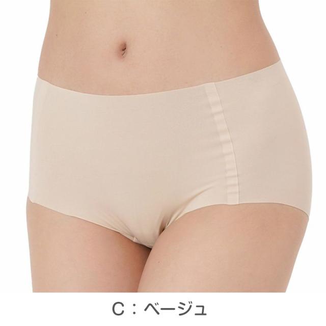 シームレス ショーツ レディース スタンダード ひびきにくい 満足 M〜LL