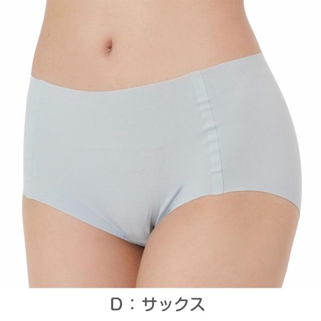 シームレス ショーツ レディース スタンダード ひびきにくい 満足 M〜LL